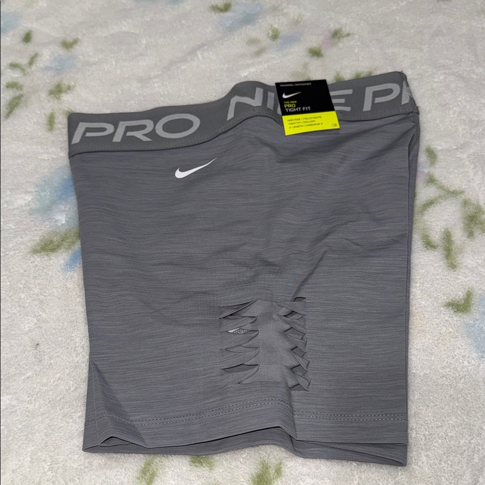 Nike Gray Compression Shorts